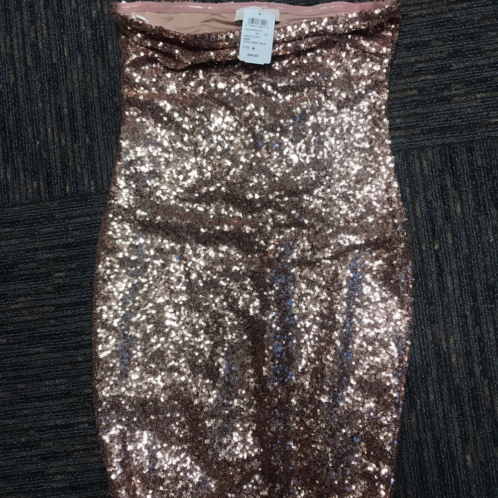 Windsor brand new with tags gold sequin dress